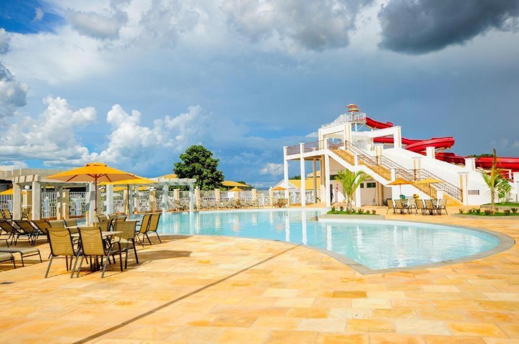 Lacqua Diroma Oficial - Diroma Acqua Park Incluido - Com Roupa De Cama E Banho 卡达斯诺瓦斯 外观 照片