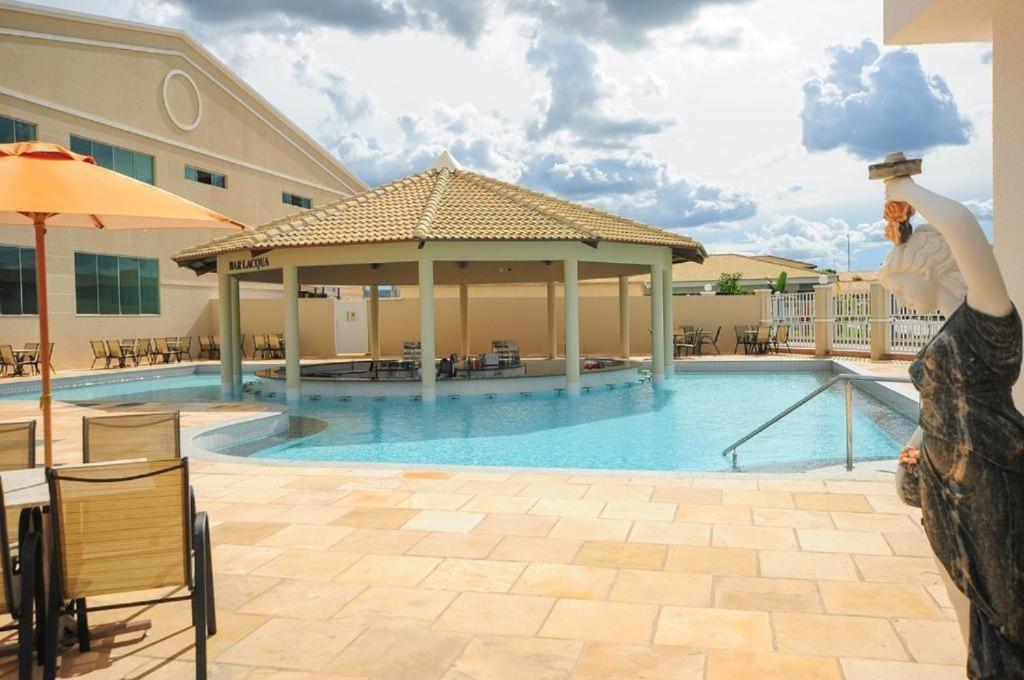 Lacqua Diroma Oficial - Diroma Acqua Park Incluido - Com Roupa De Cama E Banho 卡达斯诺瓦斯 外观 照片