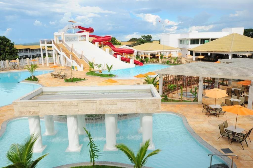 Lacqua Diroma Oficial - Diroma Acqua Park Incluido - Com Roupa De Cama E Banho 卡达斯诺瓦斯 外观 照片