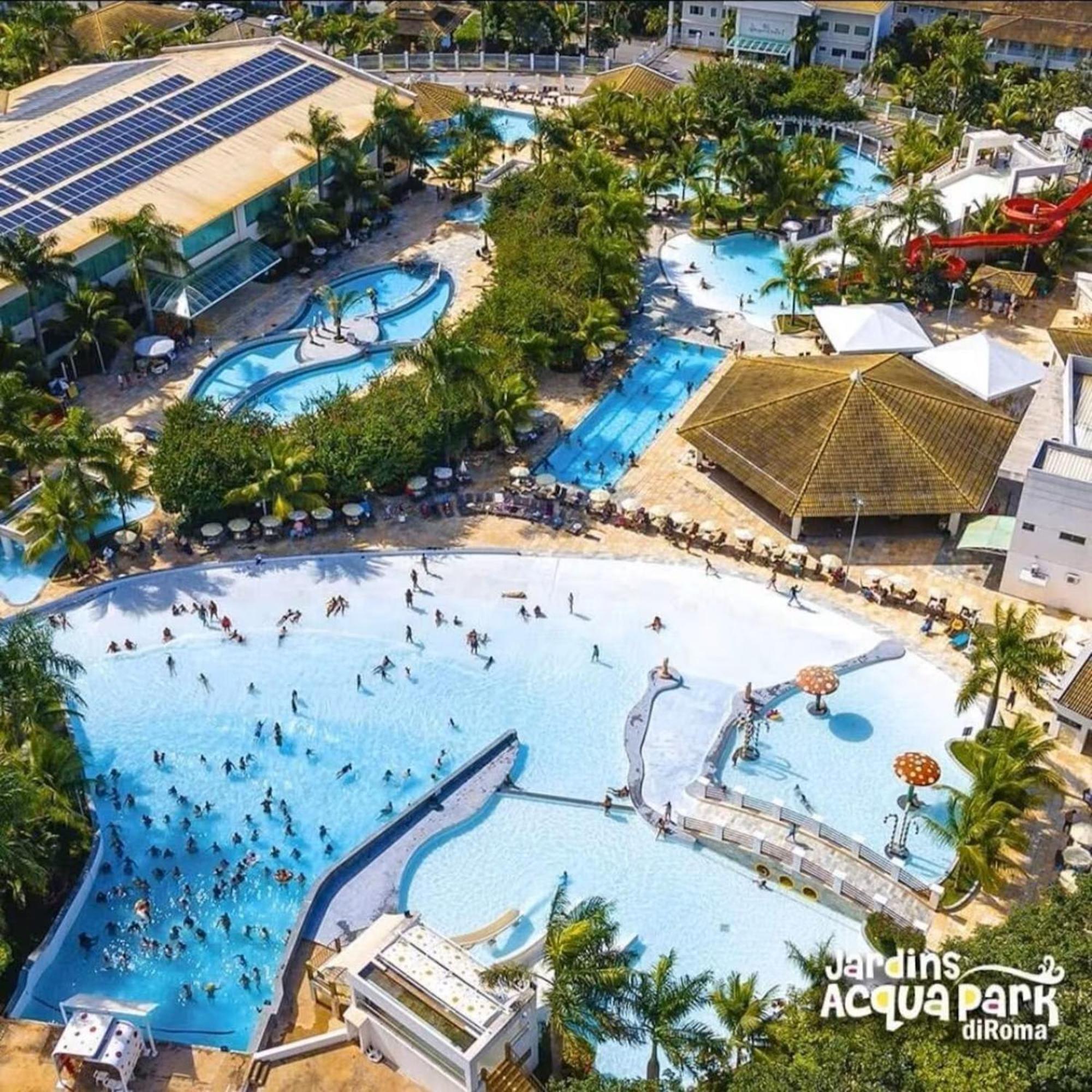 Lacqua Diroma Oficial - Diroma Acqua Park Incluido - Com Roupa De Cama E Banho 卡达斯诺瓦斯 外观 照片