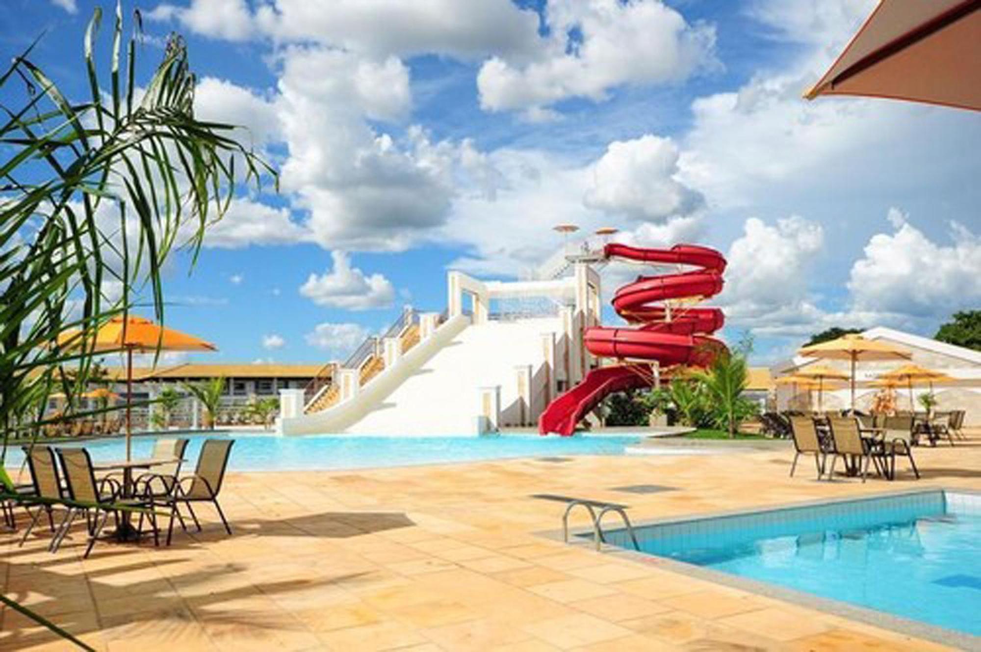 Lacqua Diroma Oficial - Diroma Acqua Park Incluido - Com Roupa De Cama E Banho 卡达斯诺瓦斯 外观 照片