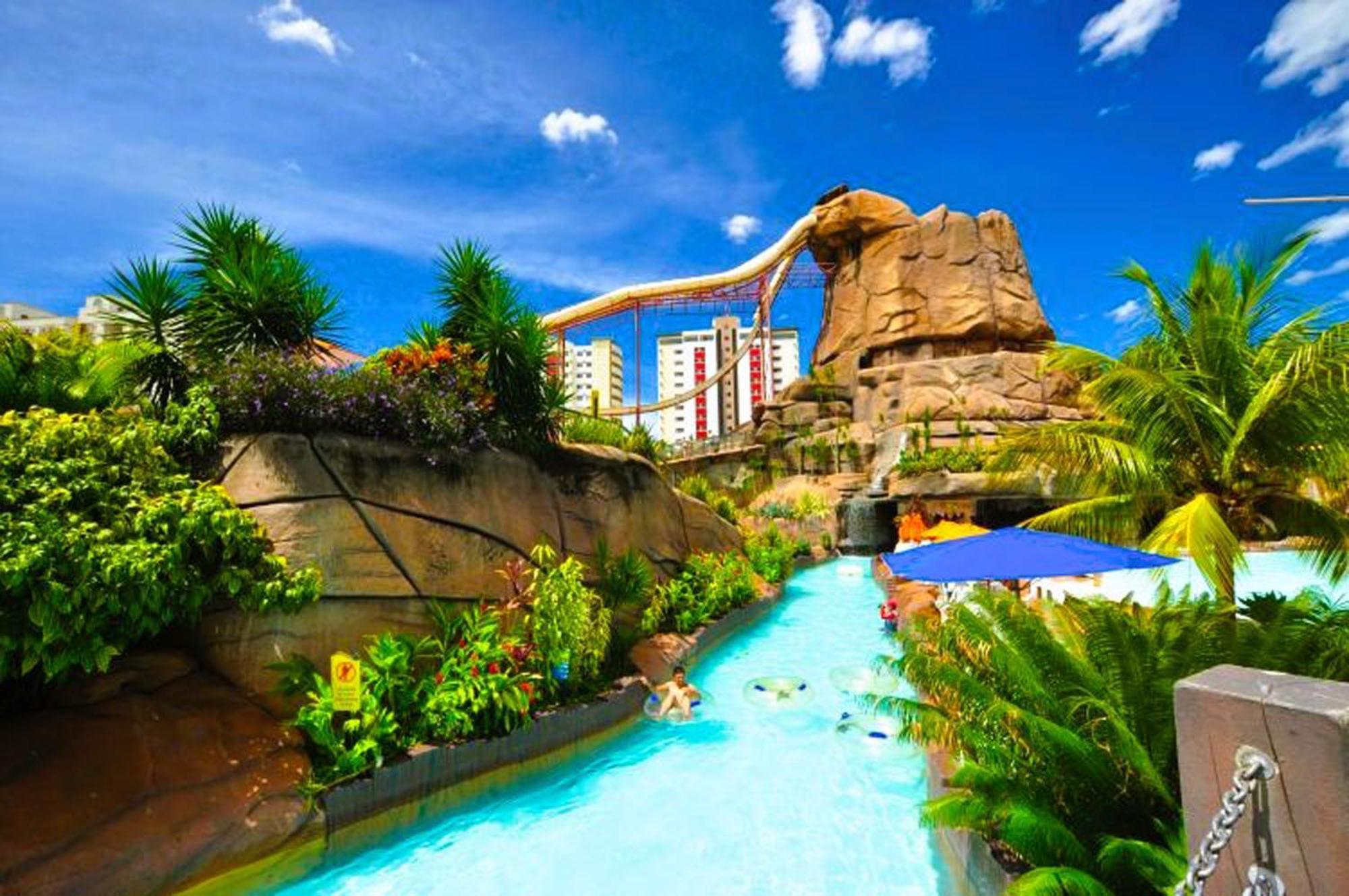Lacqua Diroma Oficial - Diroma Acqua Park Incluido - Com Roupa De Cama E Banho 卡达斯诺瓦斯 外观 照片