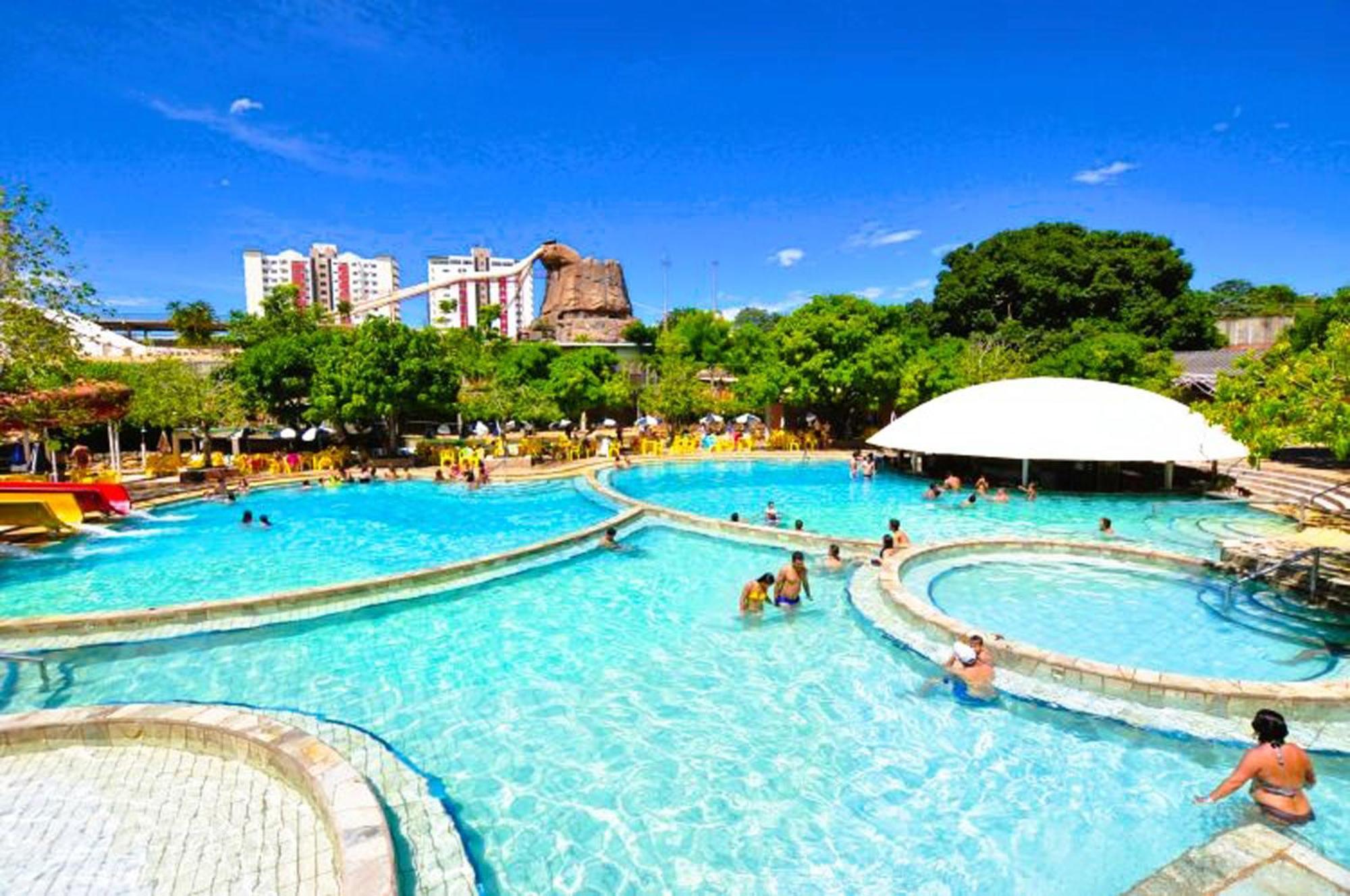 Lacqua Diroma Oficial - Diroma Acqua Park Incluido - Com Roupa De Cama E Banho 卡达斯诺瓦斯 外观 照片