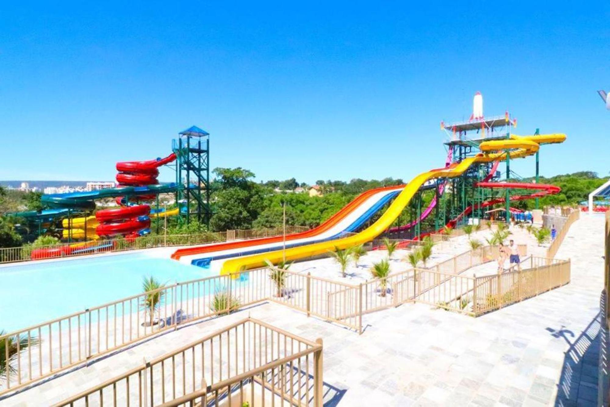 Lacqua Diroma Oficial - Diroma Acqua Park Incluido - Com Roupa De Cama E Banho 卡达斯诺瓦斯 外观 照片